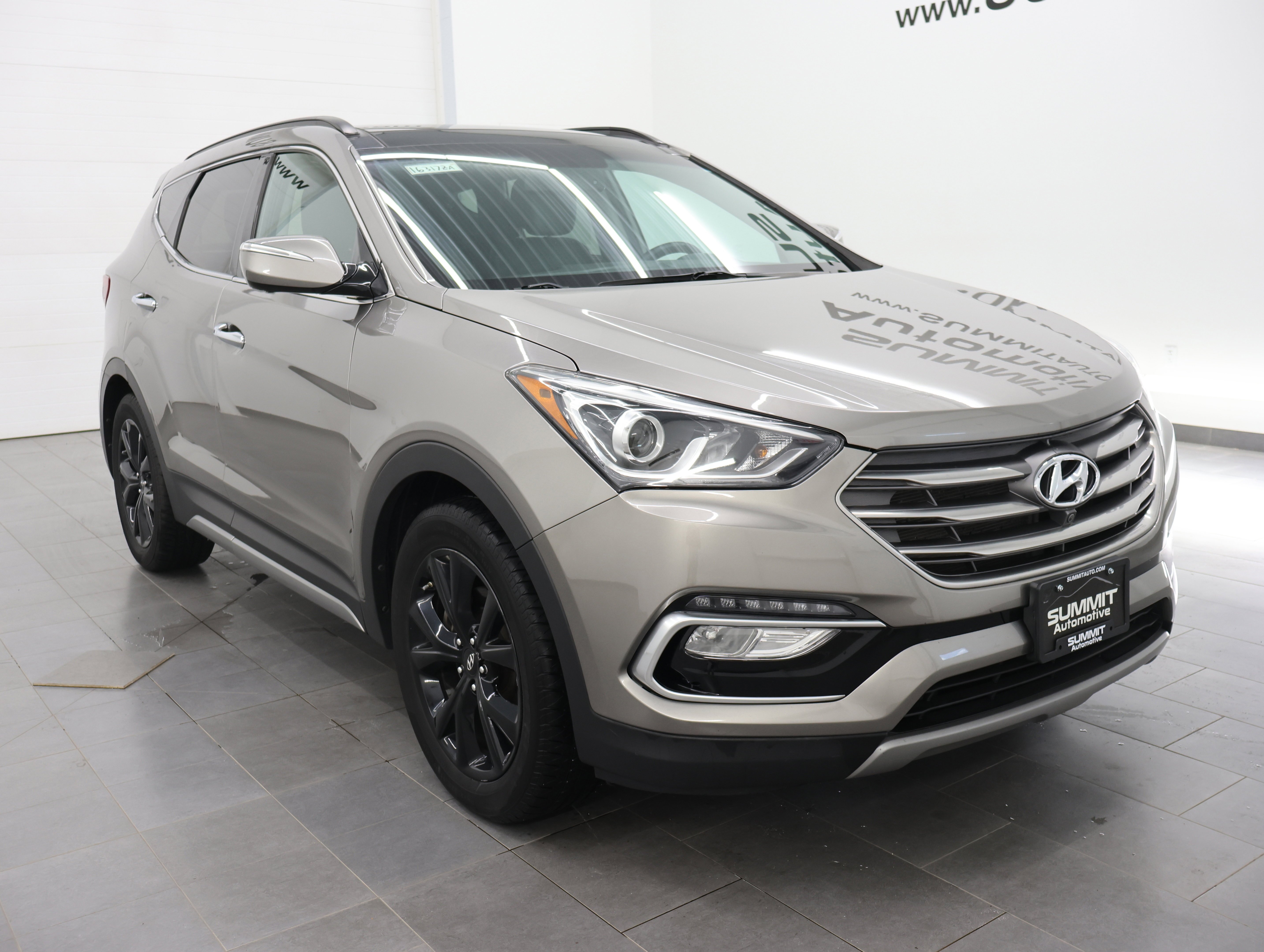 Used 2017 Mineral Gray Hyundai 2.0T Ultimate AWD: 2.0T ULTIMATE-AWD-NAV-PANO-HEATED LEATHER SEATS-360 CAMERA image 2
