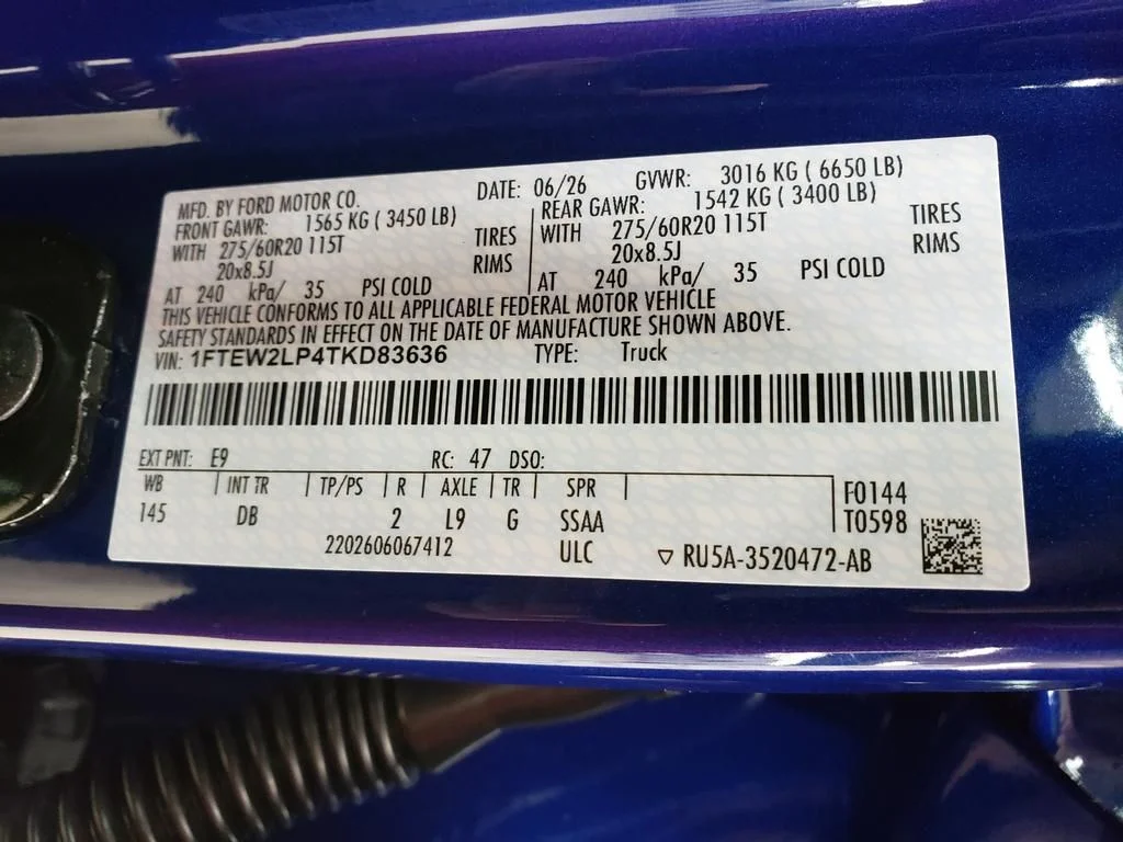 New 2026 Blue Ford STX image 27