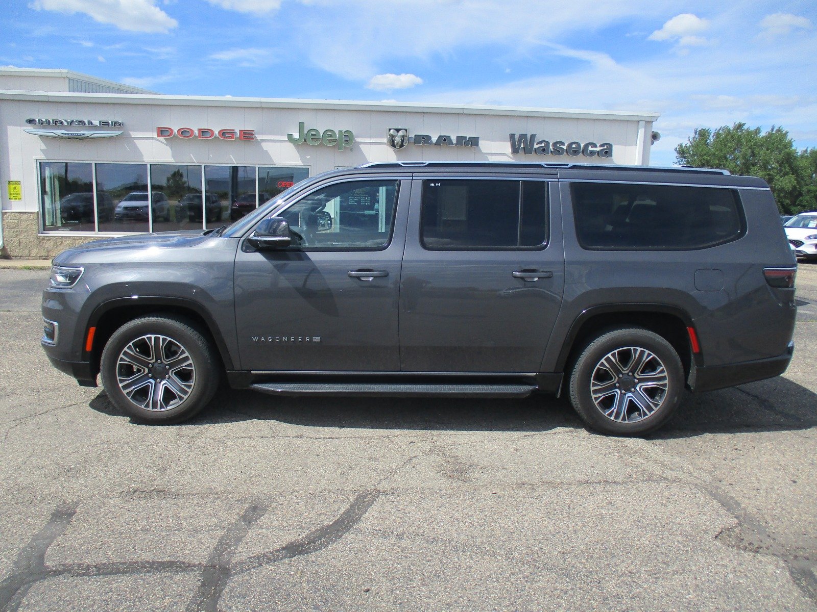 Used 2024 Jeep Wagoneer L Series II with VIN 1C4SJSBP3RS132926 for sale in Waseca, Minnesota
