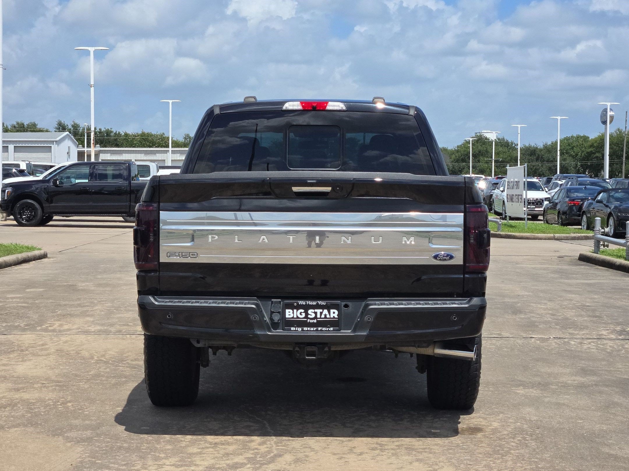 Used 2021 Agate Black Metallic Ford Platinum image 4