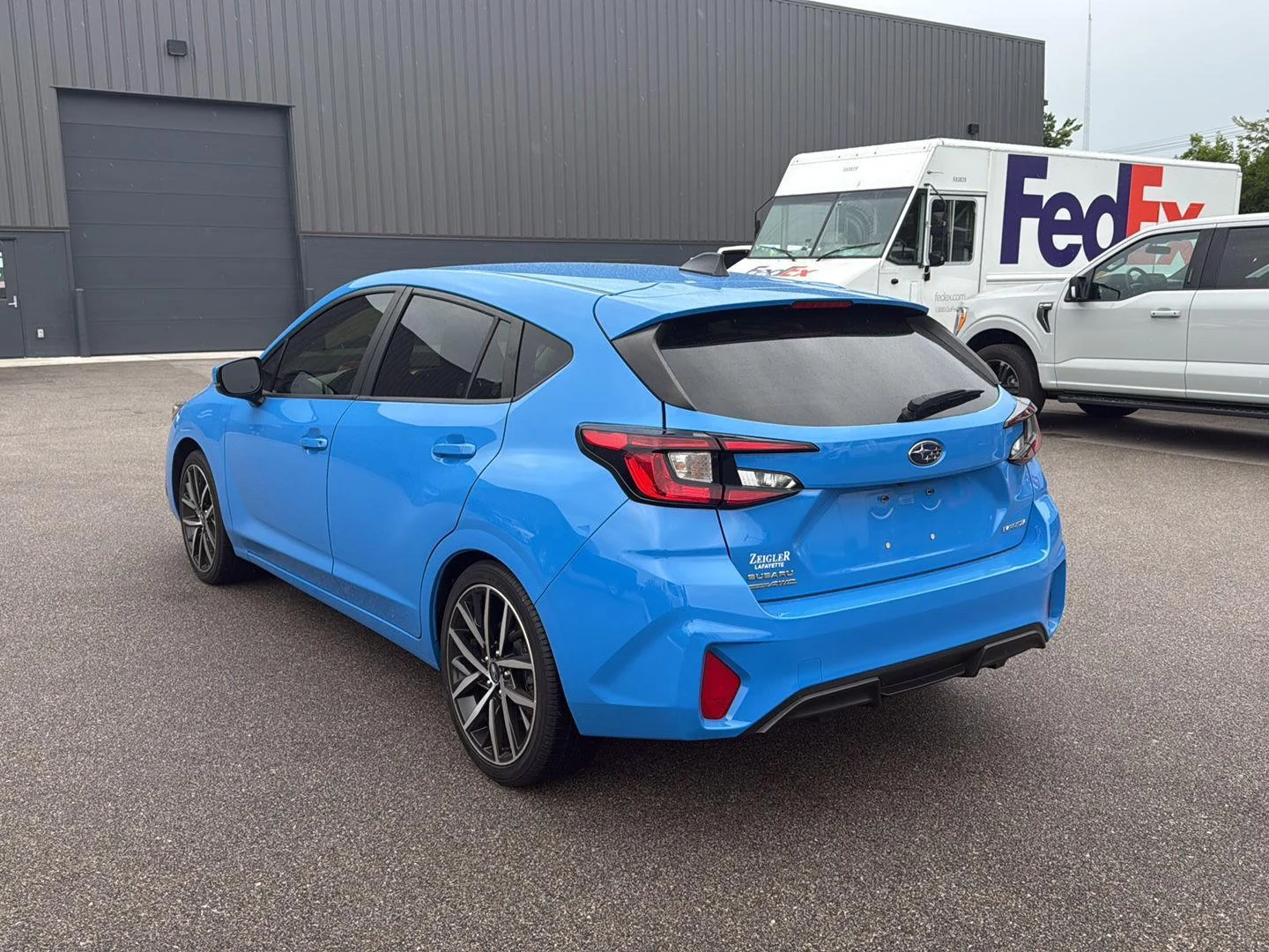 Used 2024 Oasis Blue Pearl Subaru Sport image 5
