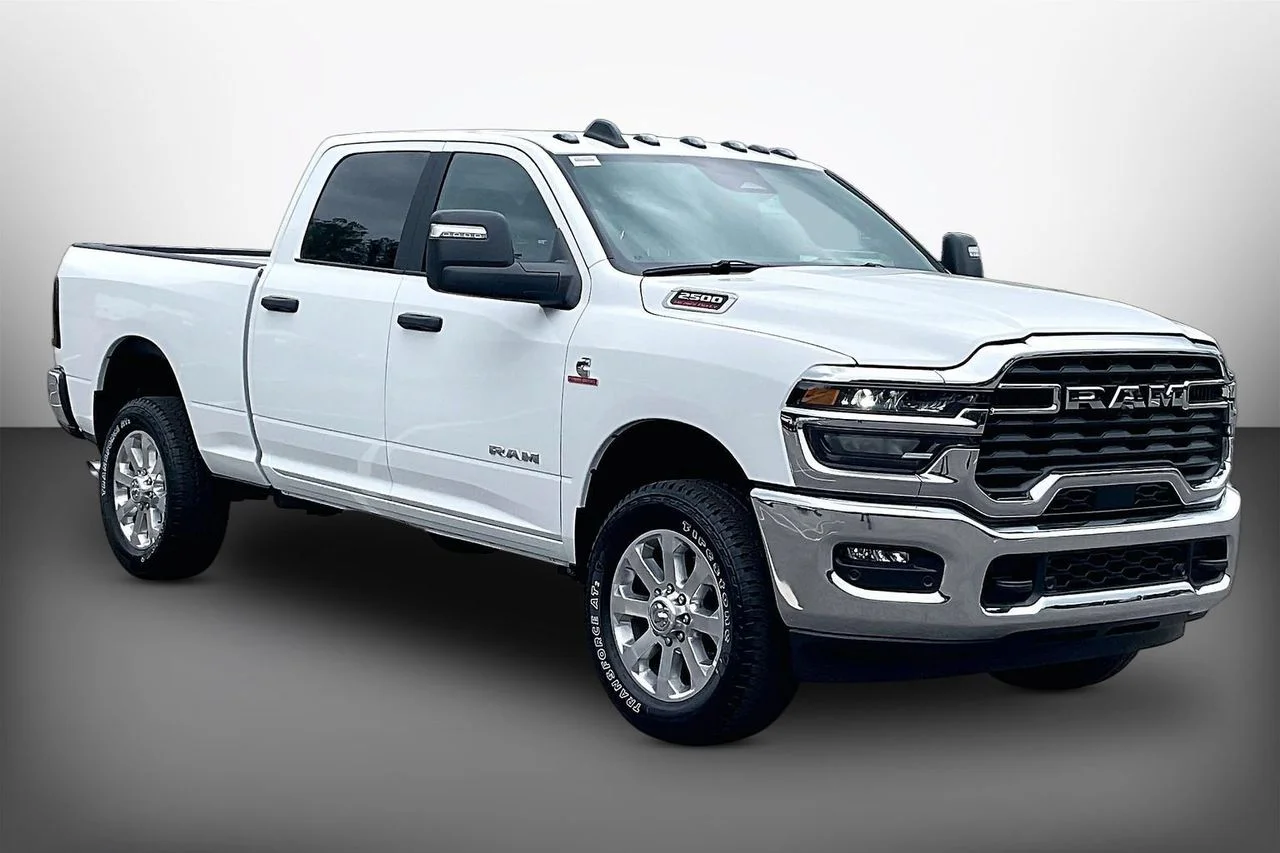 New 2026 Bright White Clearcoat RAM Big Horn image 1