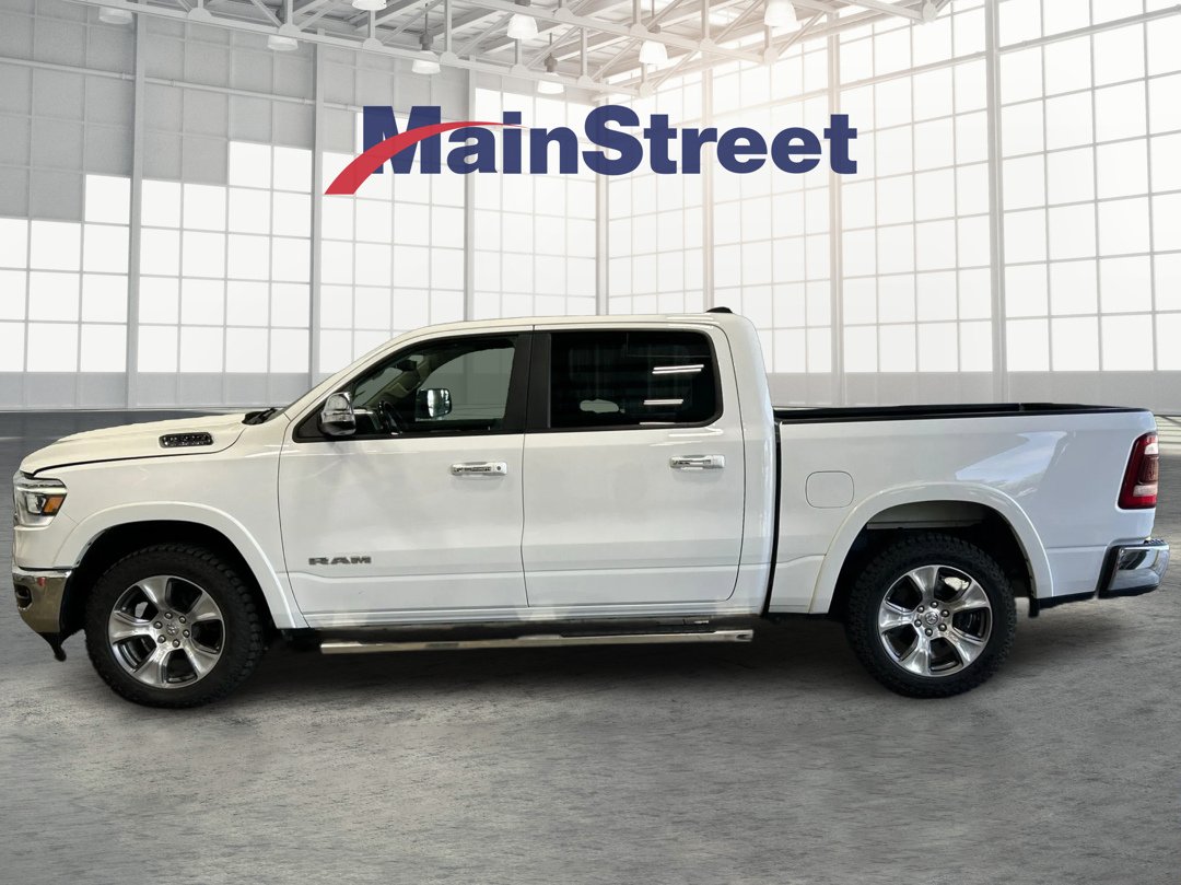 Used 2021 RAM Ram 1500 Pickup Laramie with VIN 1C6SRFJT6MN557909 for sale in Kansas City
