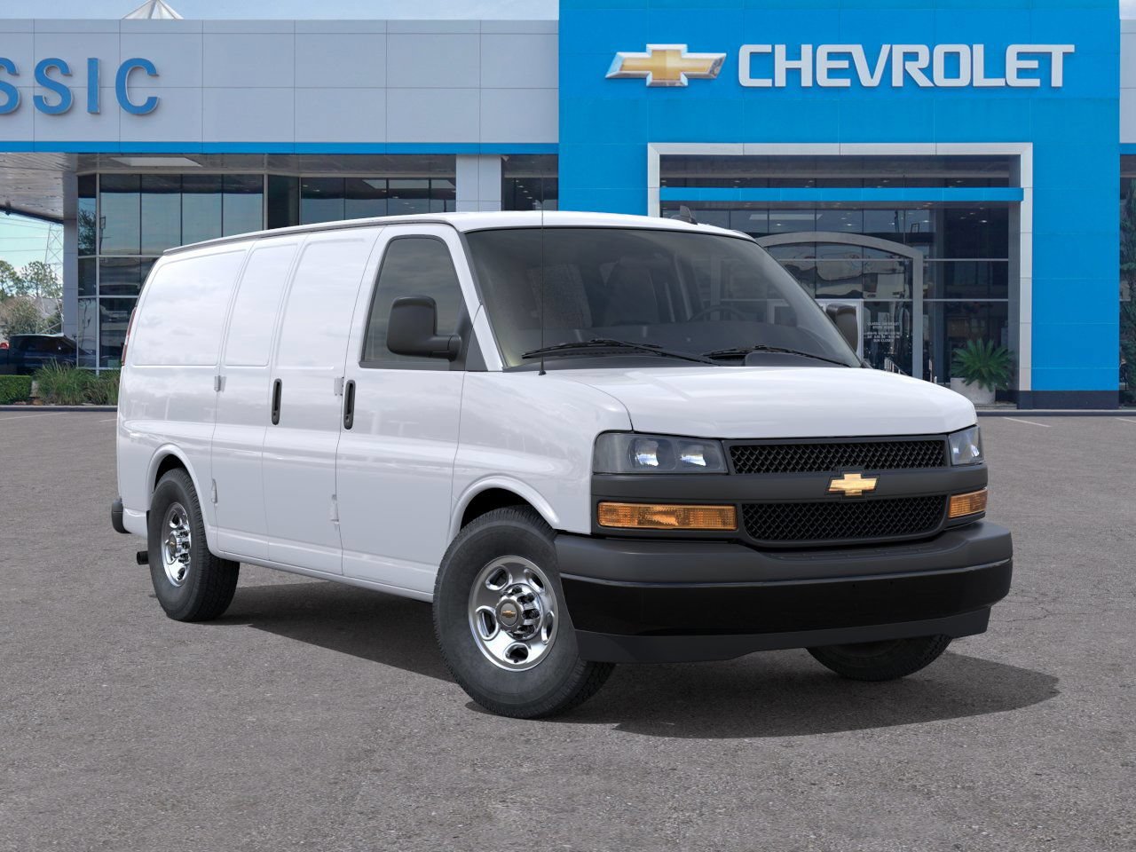 2025 Chevrolet Express Cargo WT White at Classic Elite Chevrolet Hwy 6