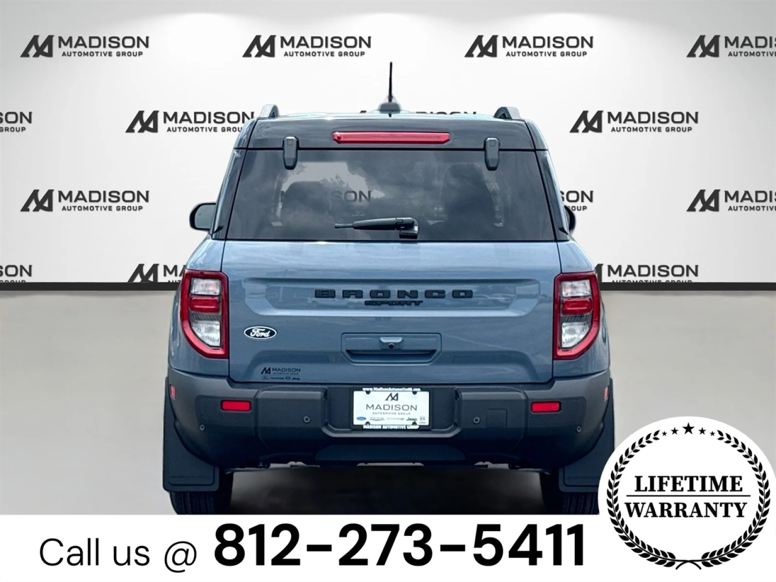 New 2026 Azure Gray Metallic Tri-Coat Ford Big Bend® image 6