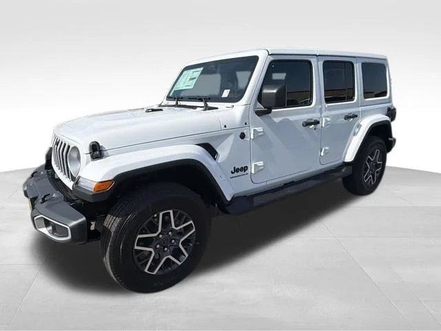 New 2026 Bright White Clearcoat Jeep Sahara image 3