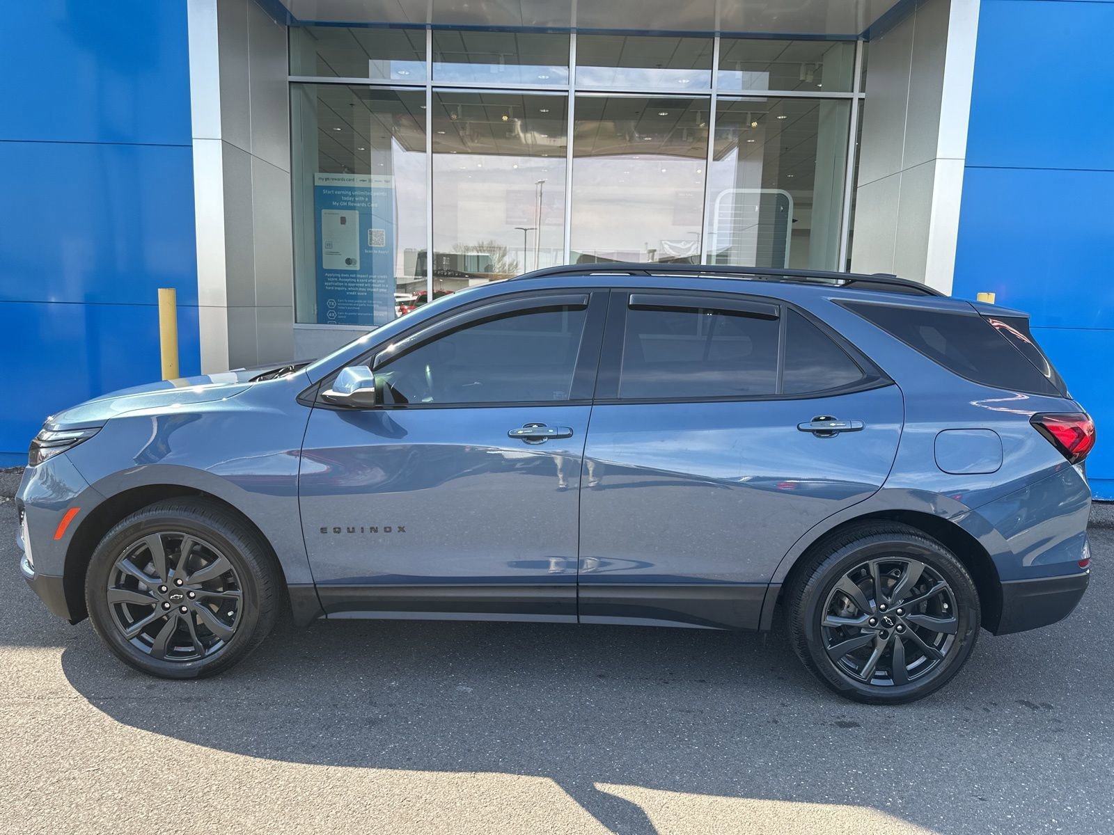 Used 2024 Lakeshore Blue Metallic Chevrolet RS with Safety and Technology Package - Panoramic Sunroof image 8
