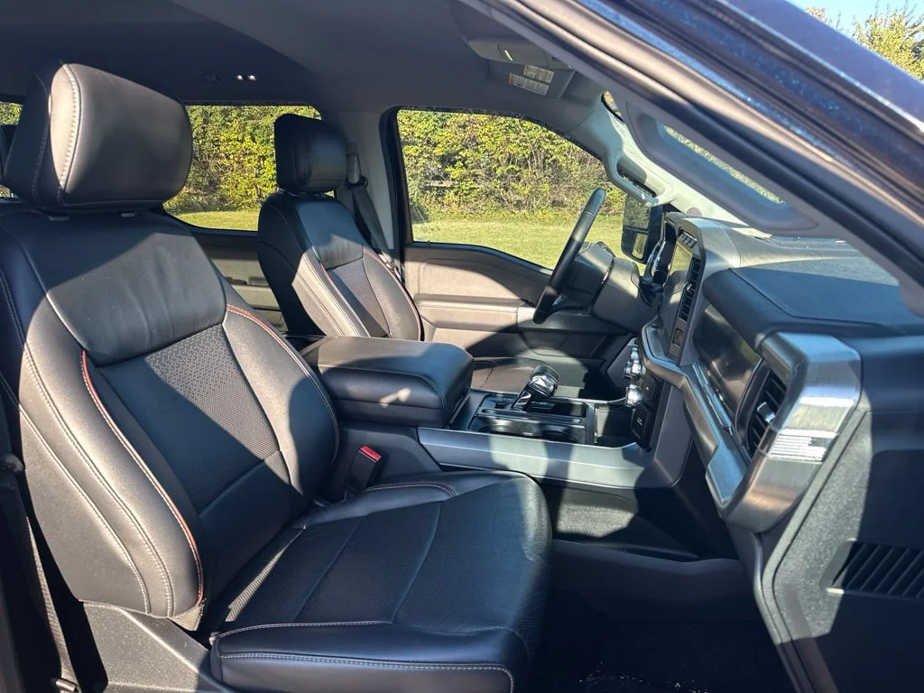 Used 2021 Blue Ford Lariat image 24