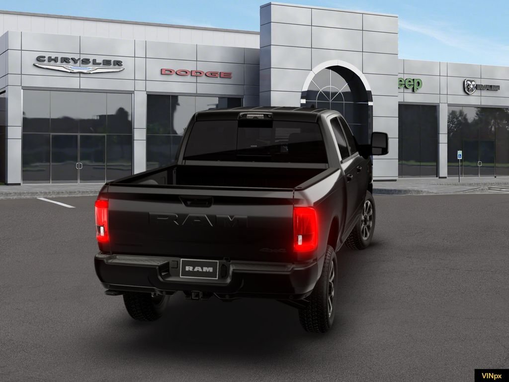 New 2026 Diamond Black Crystal Pearl-Coat Exterior Paint RAM Big Horn image 10