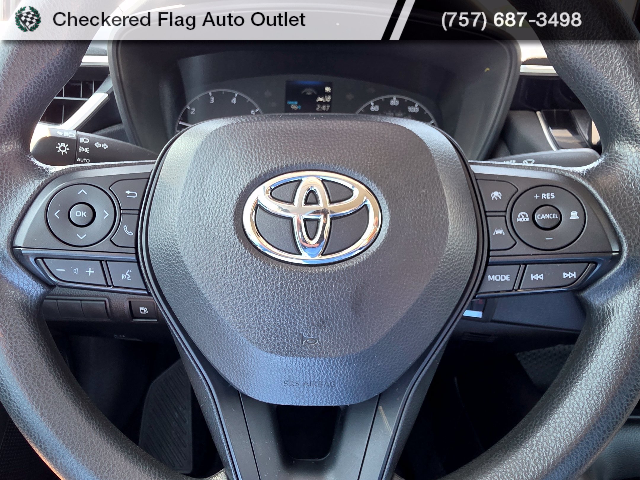 Used 2023 Midnight Black Metallic Toyota LE image 20