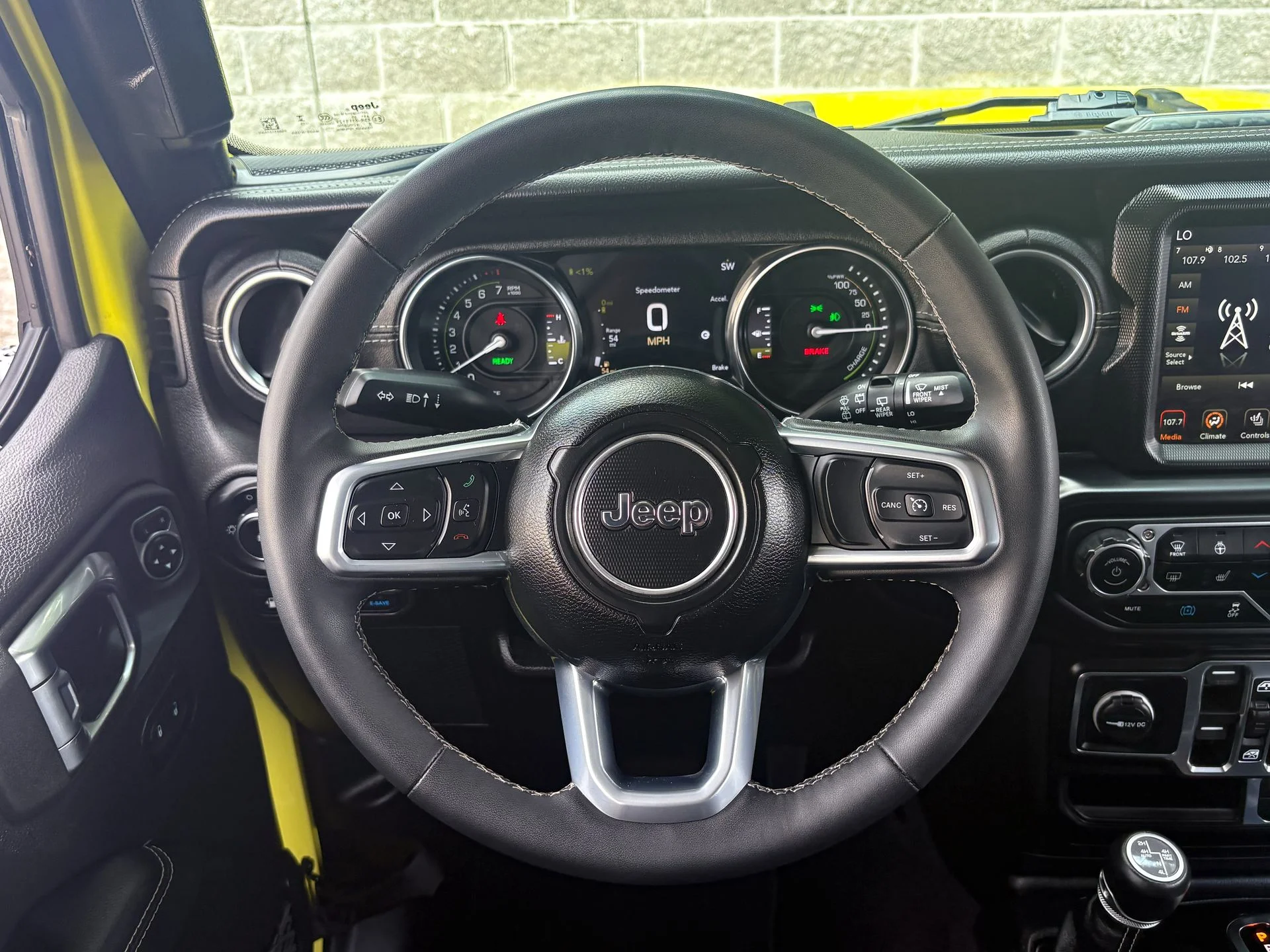 Used 2023 Yellow Jeep Sahara 4xe image 31