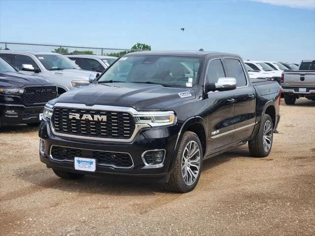 New 2026 Diamond Black Crystal Pearl-Coat Exterior Paint RAM Tungsten image 2