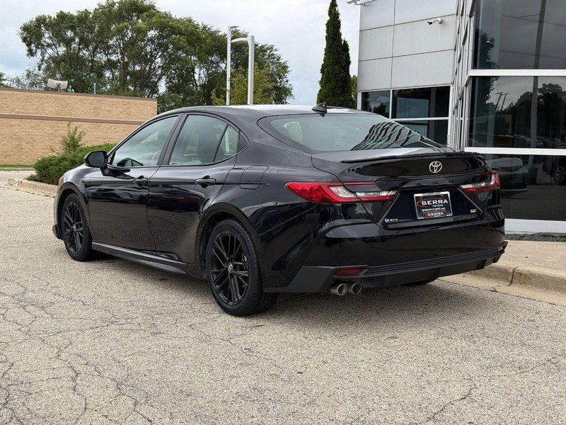 Certified Used 2025 MIDNIGHT BLACK METAL Toyota SE image 5