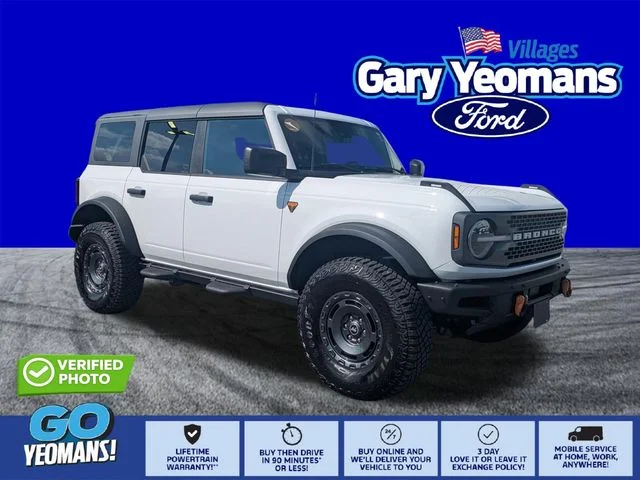 Certified Used 2024 Oxford White Ford Badlands image 1