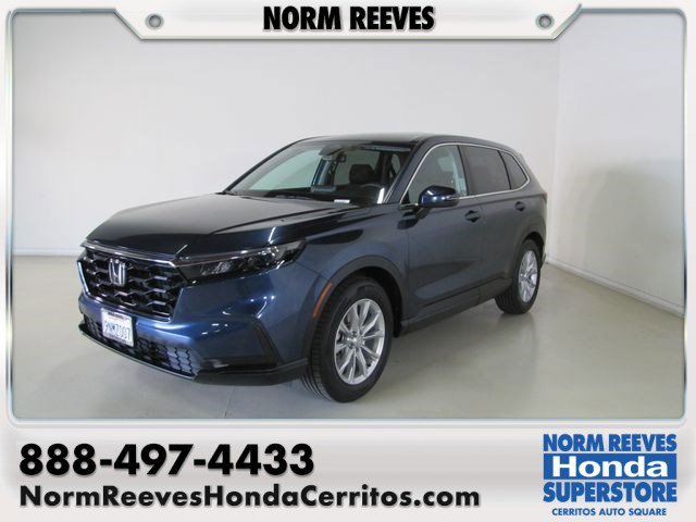 Certified Used 2025 Canyon River Blue Metallic Honda EX image 1