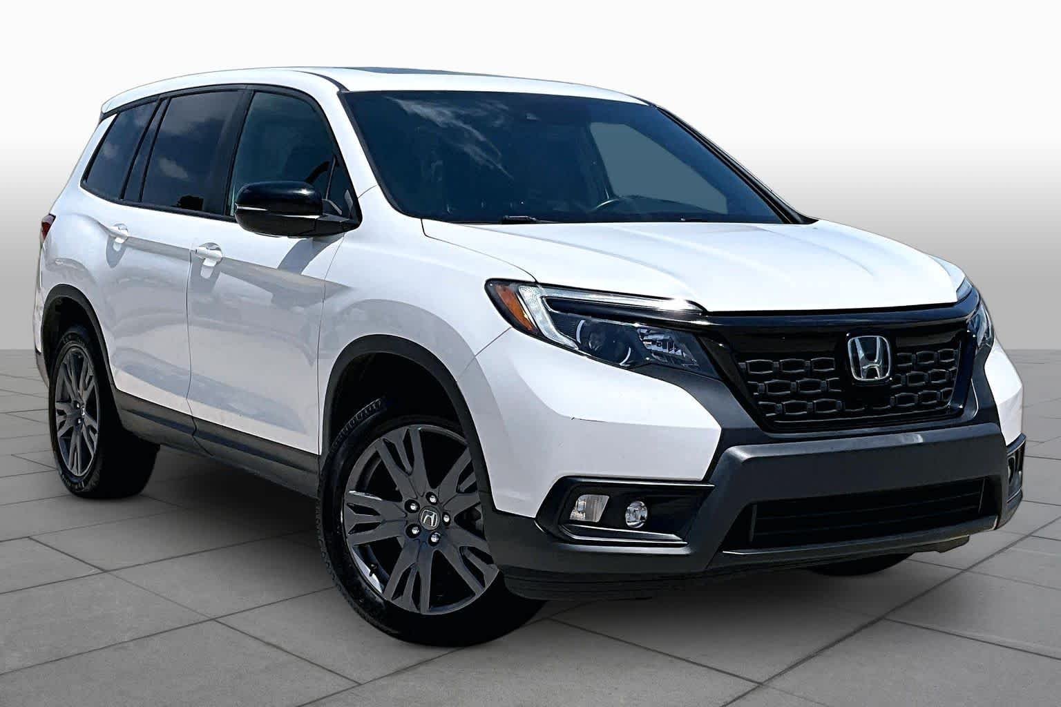 Used 2021 Platinum White Pearl Honda EX-L image 3