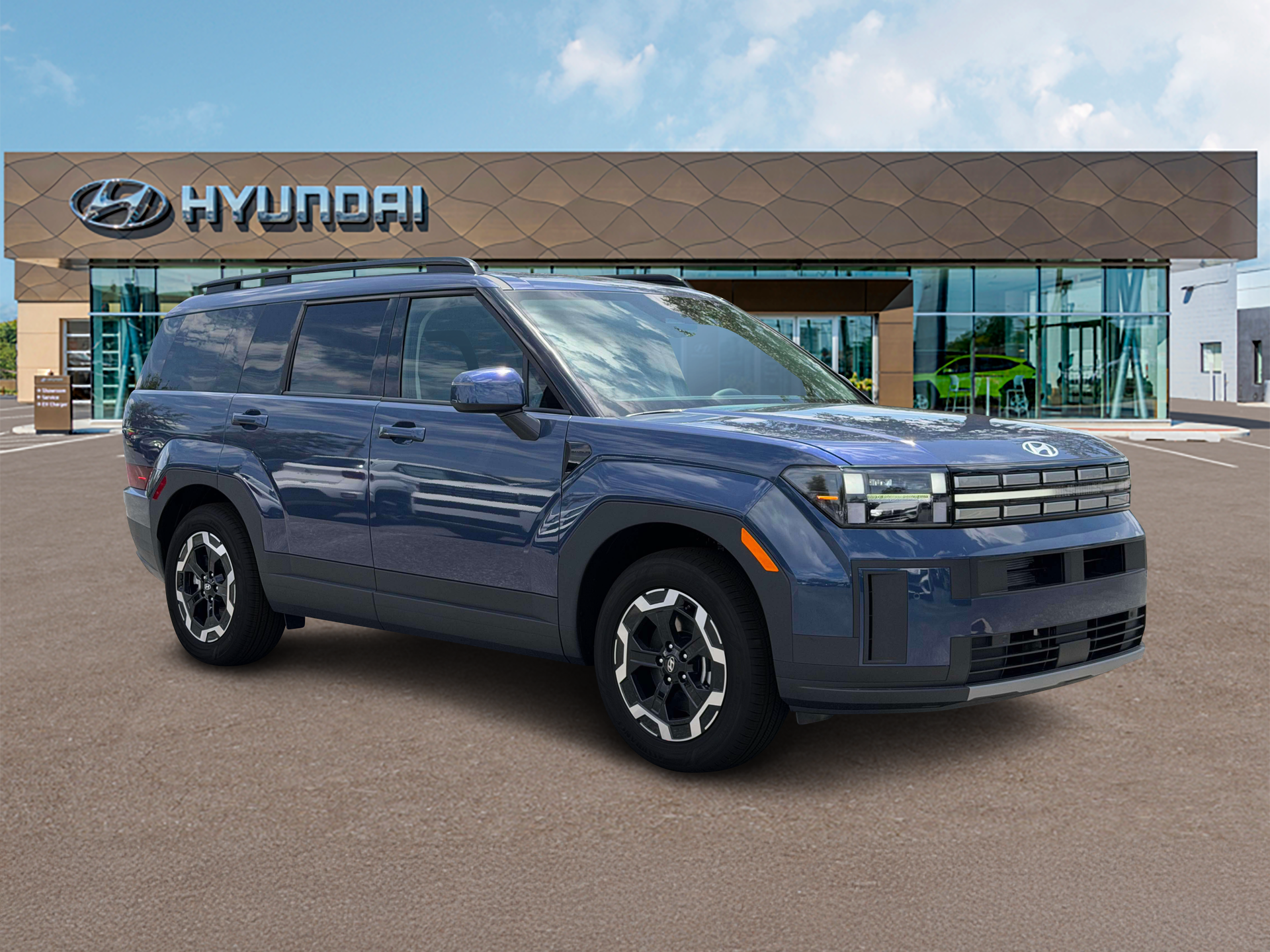 New 2027 Atlantis Blue Hyundai SEL AWD image 10