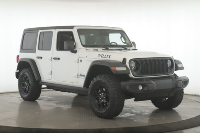 Used 2025 Jeep Wrangler 4xe Willys 4XE with VIN 1C4RJXN64SW584607 for sale in Findlay, OH