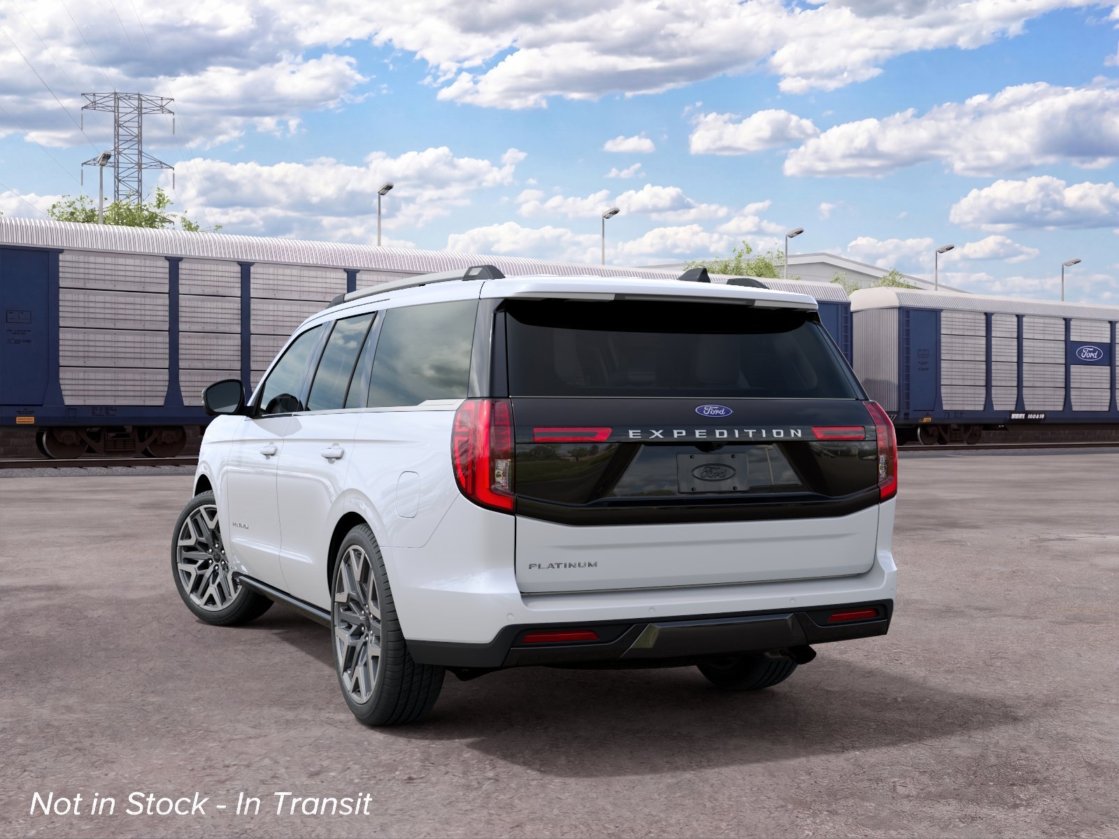 New 2027 Star White Metallic Tri-Coat Ford Platinum image 8