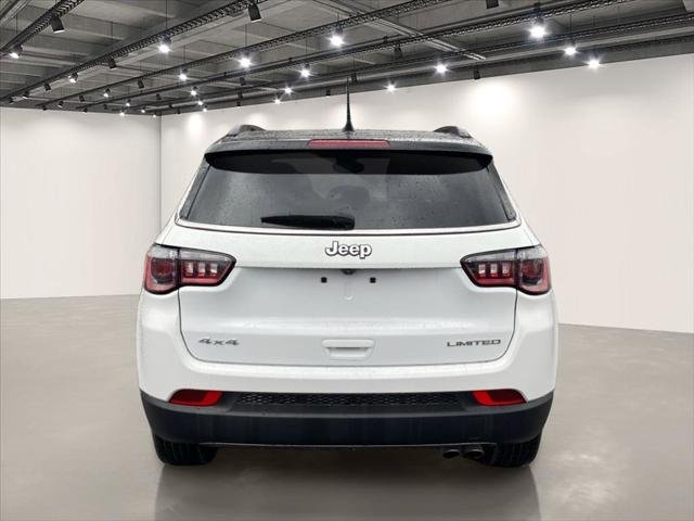 Used 2022 Bright White Clearcoat Jeep Limited image 6