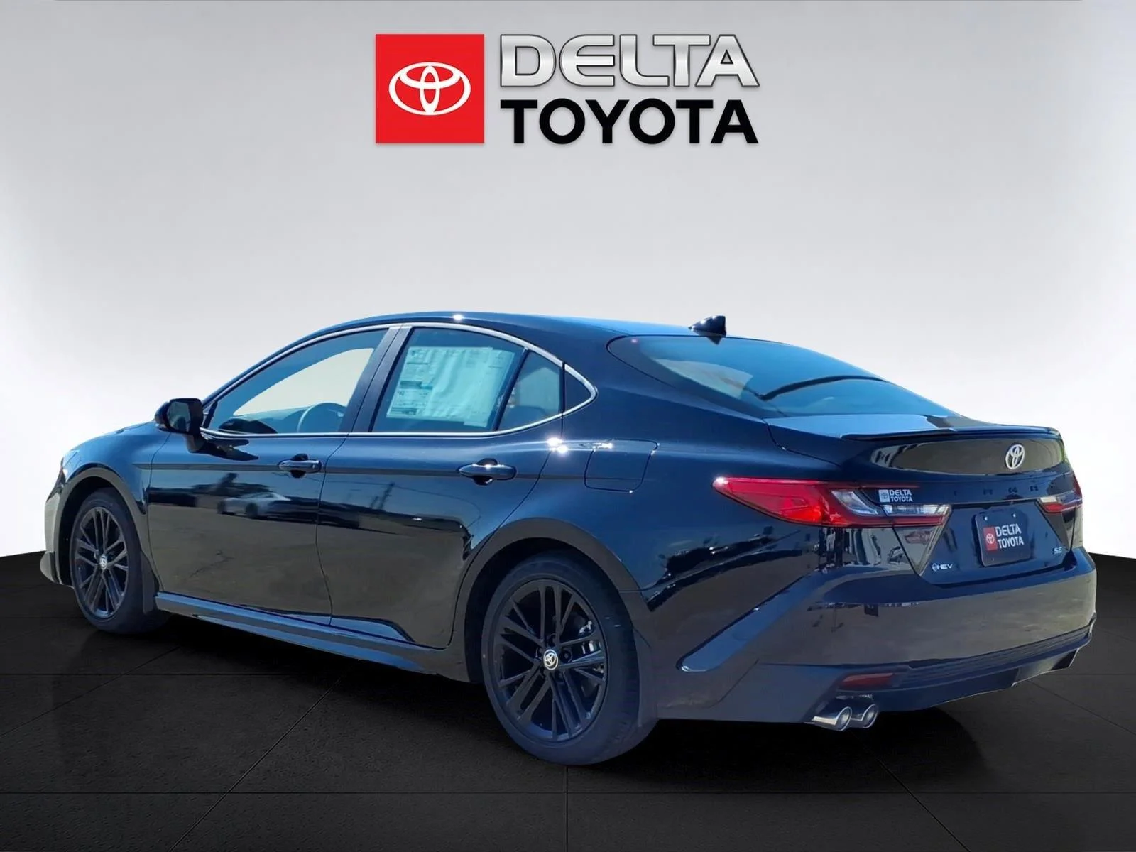 New 2026 Midnight Black Metallic Toyota SE image 3