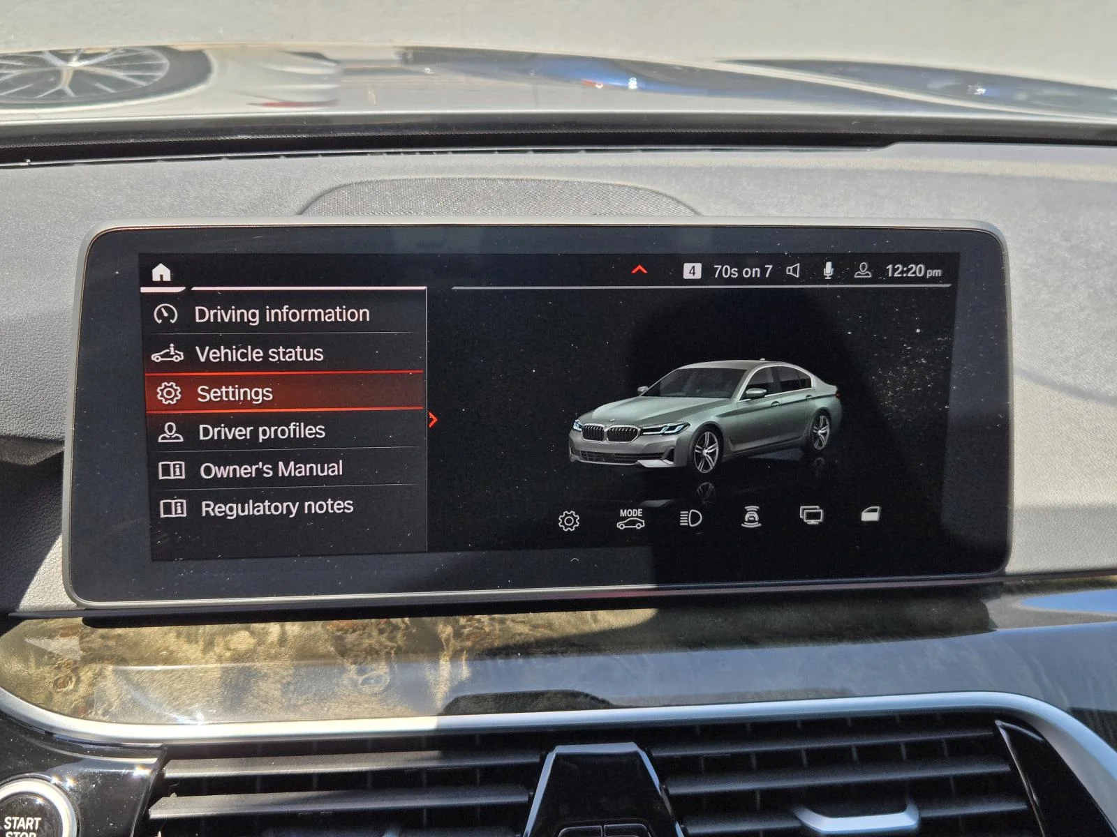 Used 2023 Skyscraper Gray Metallic BMW 530i Sedan image 11