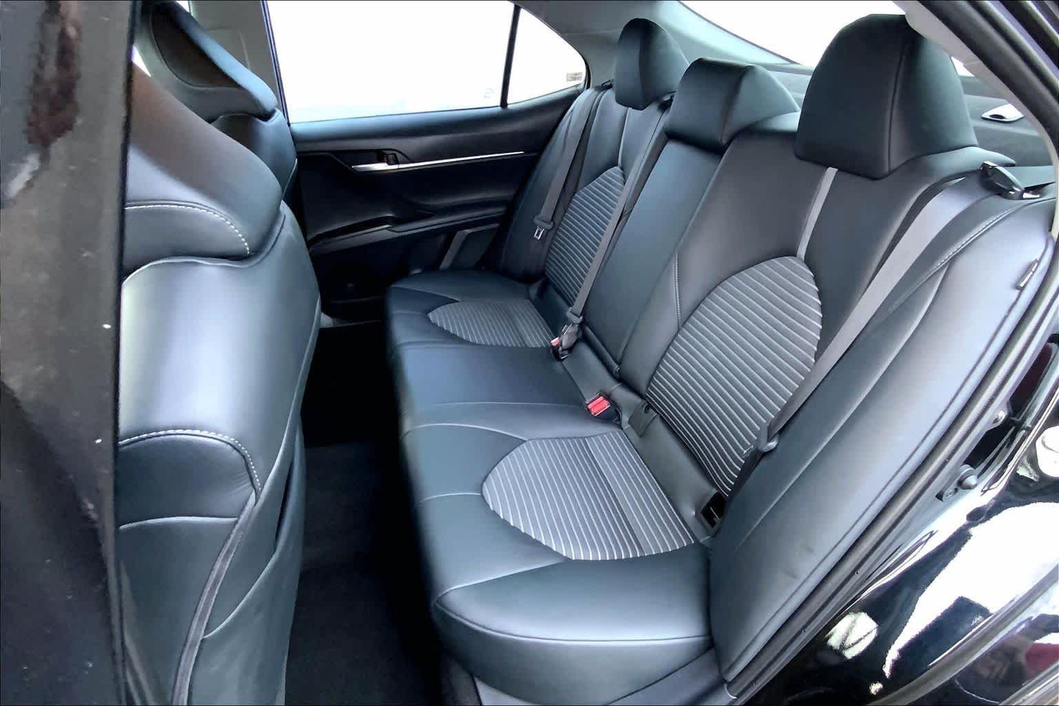 Used 2023 Midnight Black Metallic Toyota SE Nightshade image 19