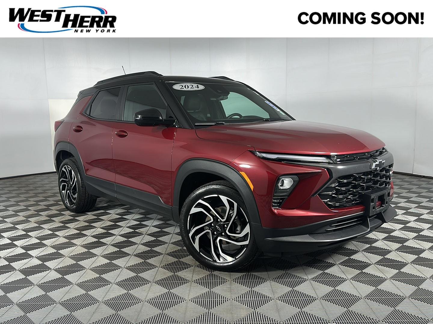 Used 2024 Crimson Metallic Chevrolet RS image 1