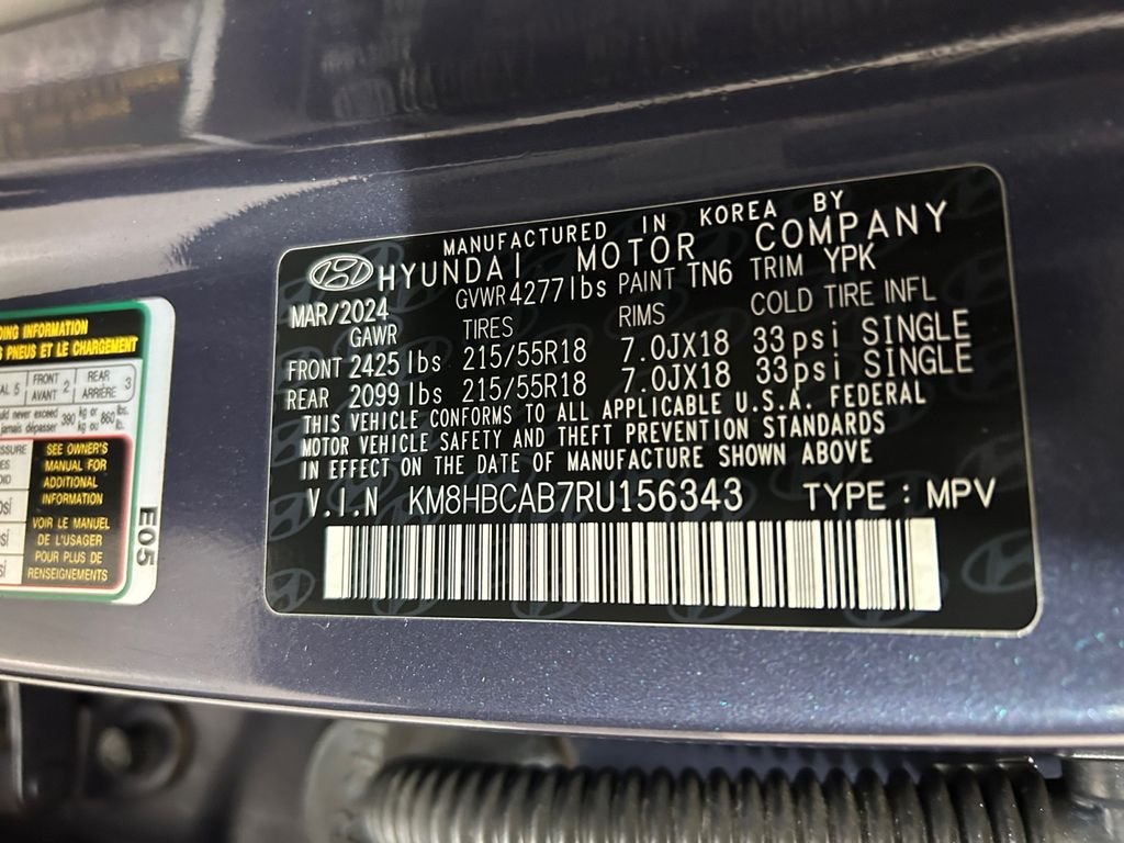 Used 2024 Blue Hyundai SEL image 20