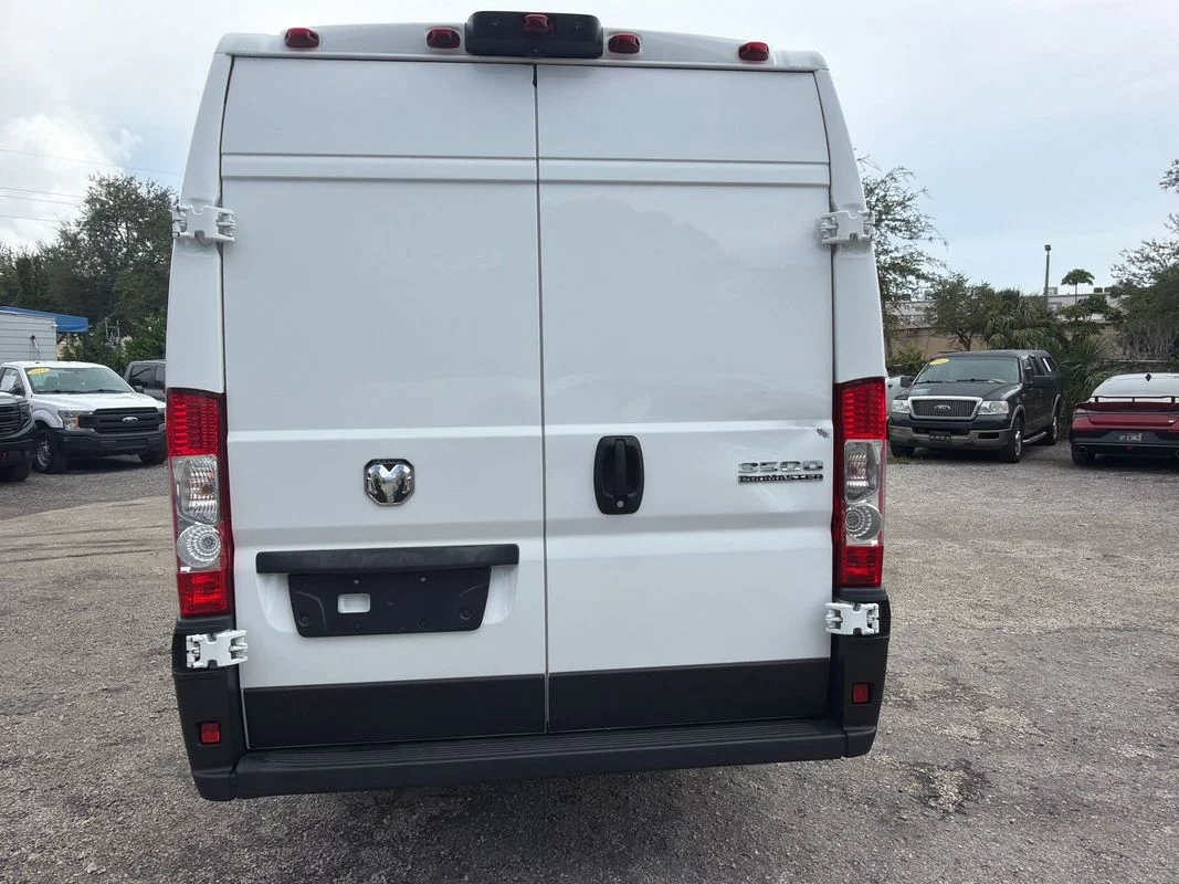 Used 2023 White Ram Cargo Van High Roof 159" WB EXT image 4
