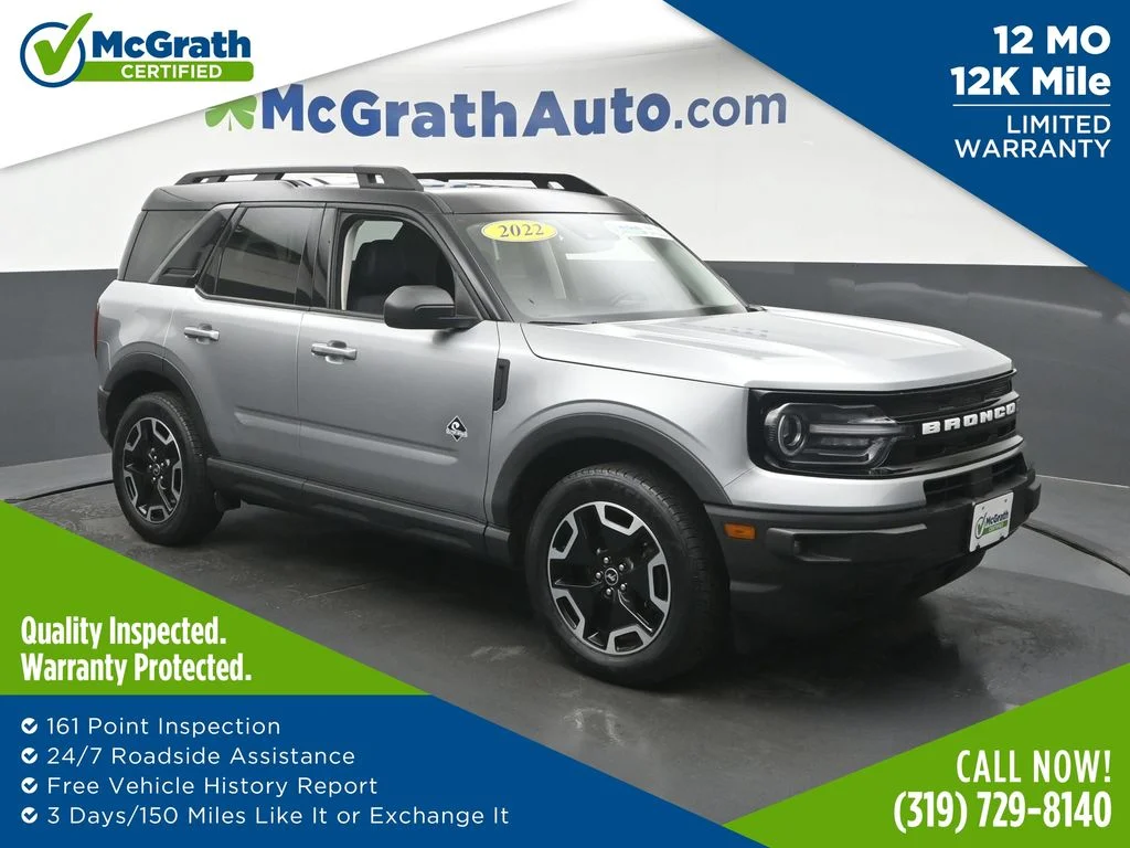 Certified Used 2022 Silver Ford Outer Banks image 1