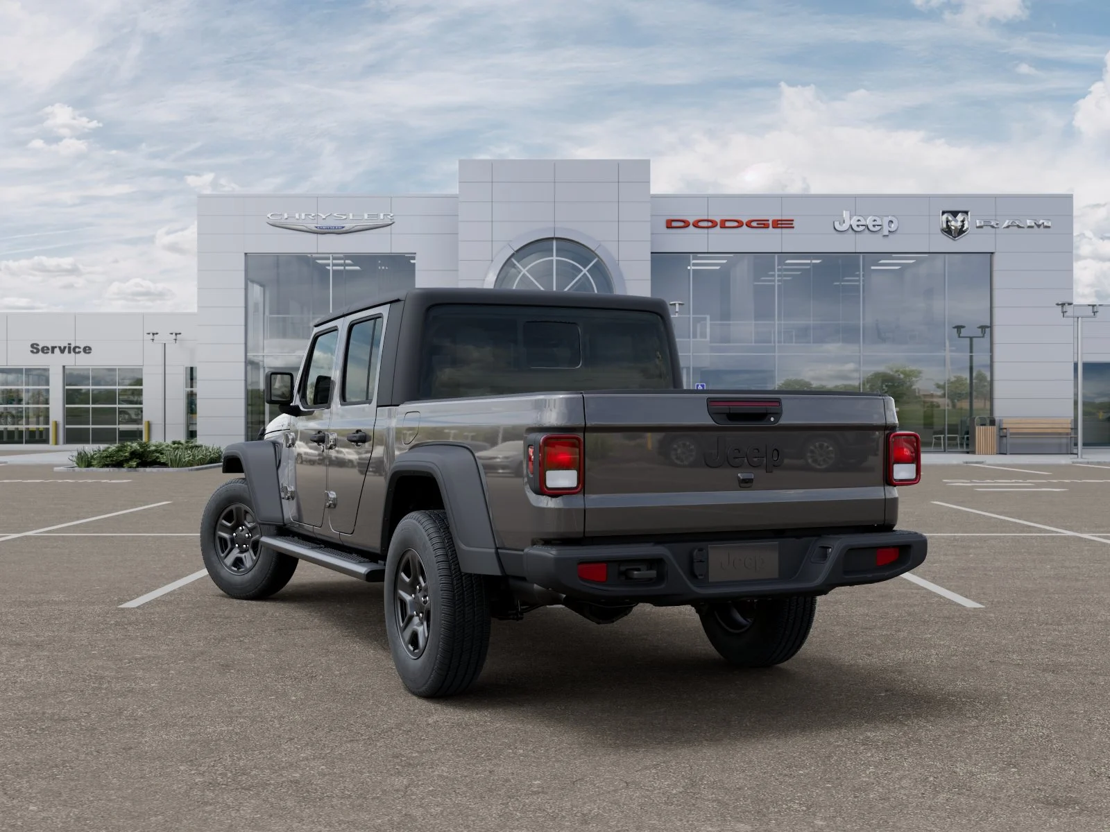 New 2026 Granite Crystal Metallic Clear-Coat Exterior Paint Jeep Sport image 30