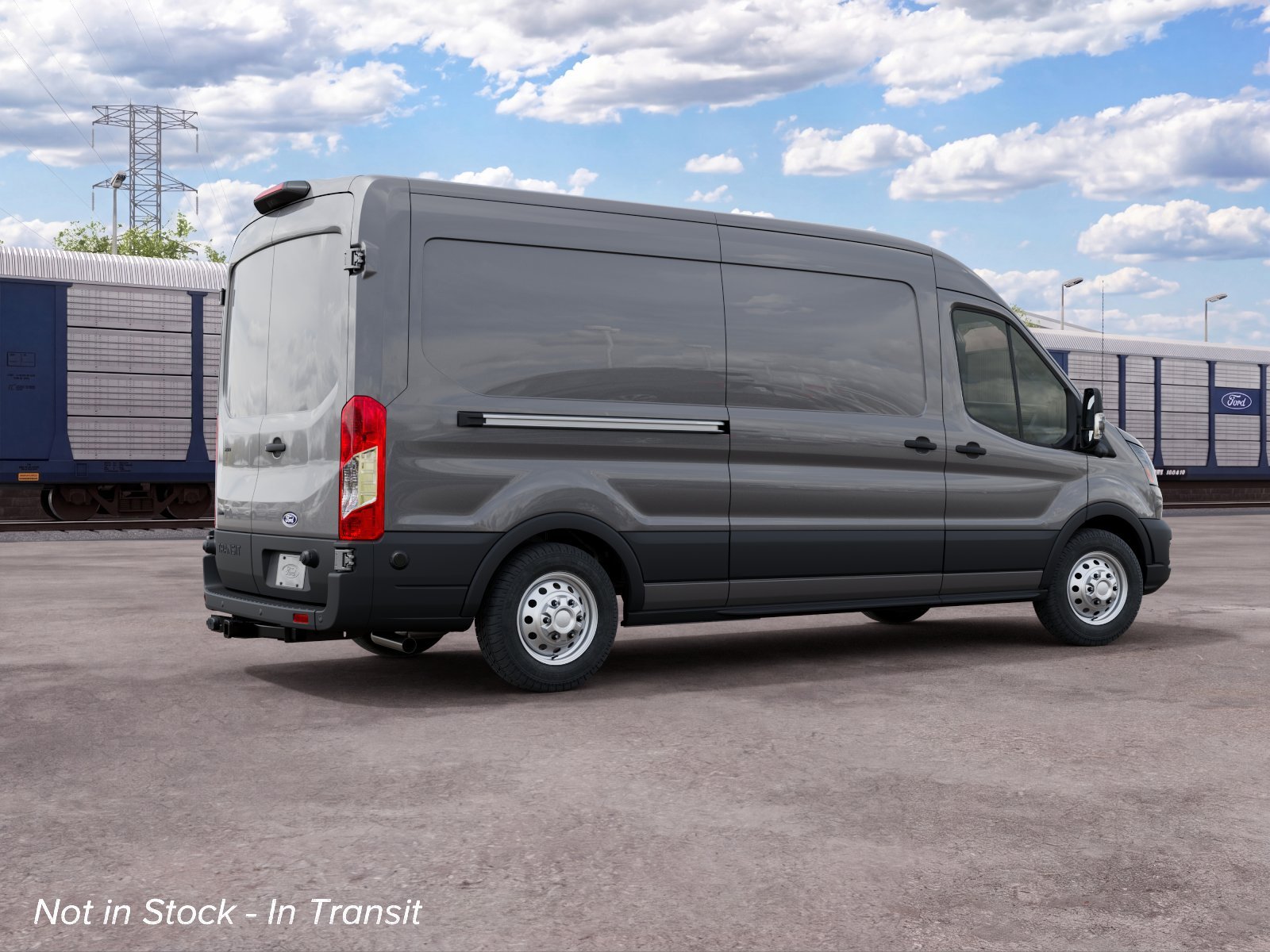 New 2027 Carbonized Gray Metallic Ford Cargo Van image 6