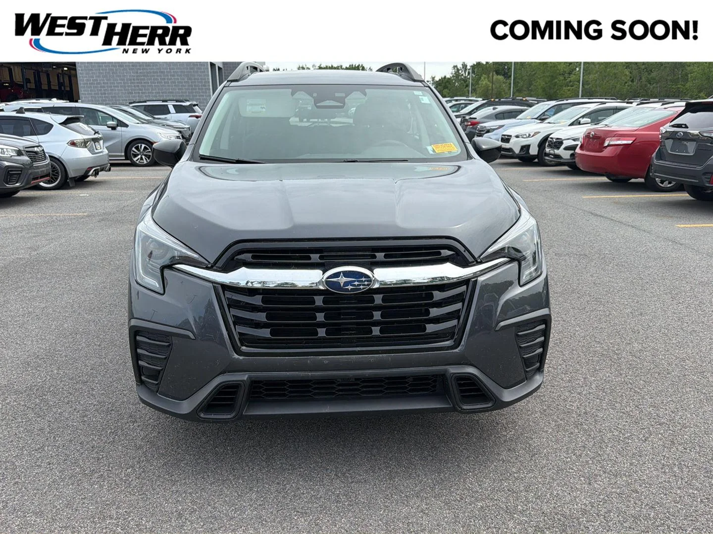 Used 2024 Magnetite Gray Metallic Subaru Base image 1