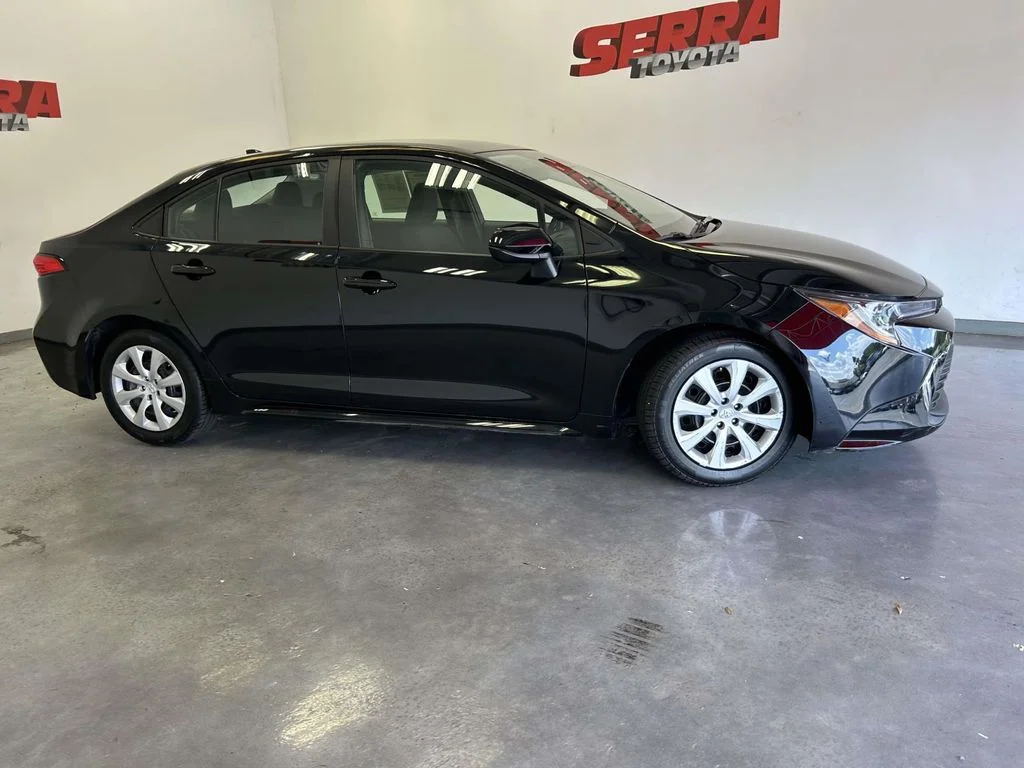 Used 2025 Black Toyota LE image 2