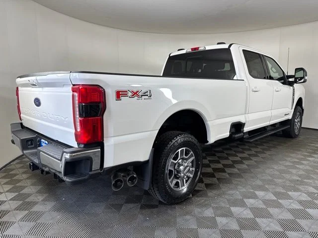New 2026 Star White Metallic Tri-Coat Ford Lariat image 3