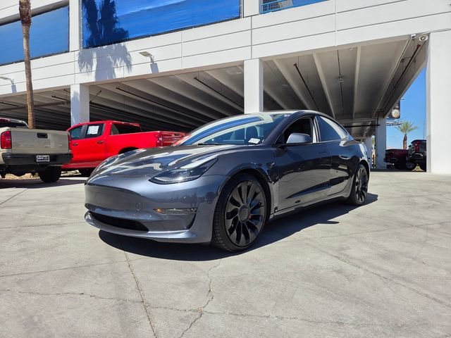 Used 2021 Tesla Model 3 Base with VIN 5YJ3E1EC5MF093676 for sale in Las Vegas, NV