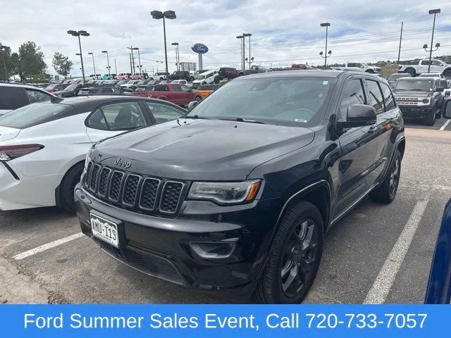 Used 2021 Black Jeep 80th Anniversary Edition image 1