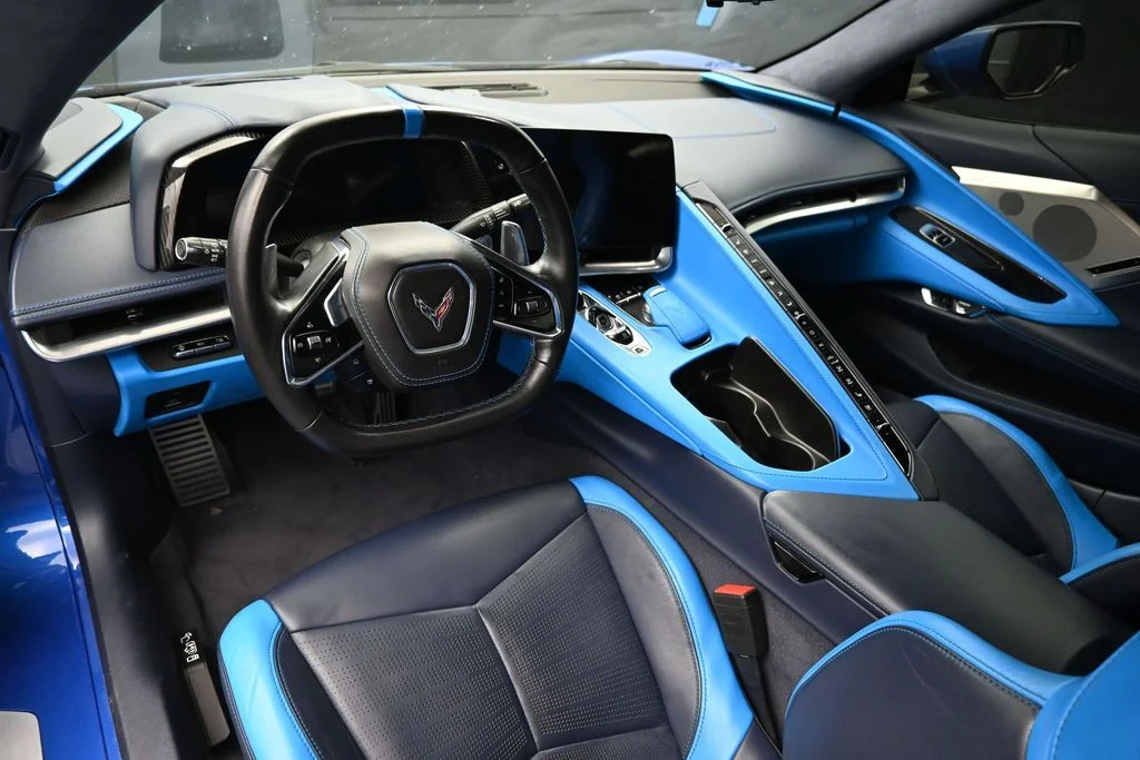 Used 2022 Blue Chevrolet Stingray image 11