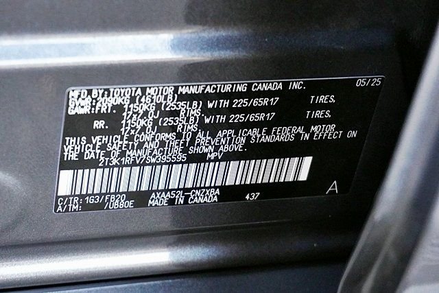 Used 2025 Gray Toyota LE image 31