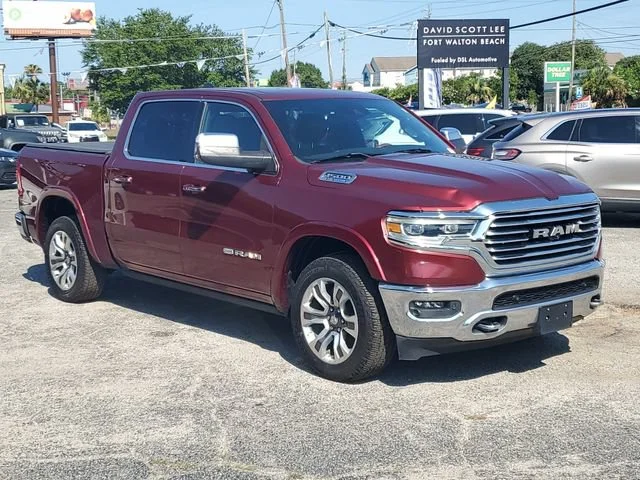 Used 2021 Delmonico Red Pearlcoat Ram Longhorn image 1