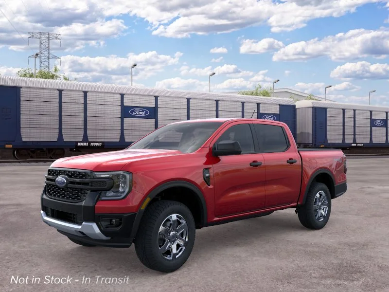 New 2026 Ruby Red Metallic Tinted Clearcoat Ford XLT image 1