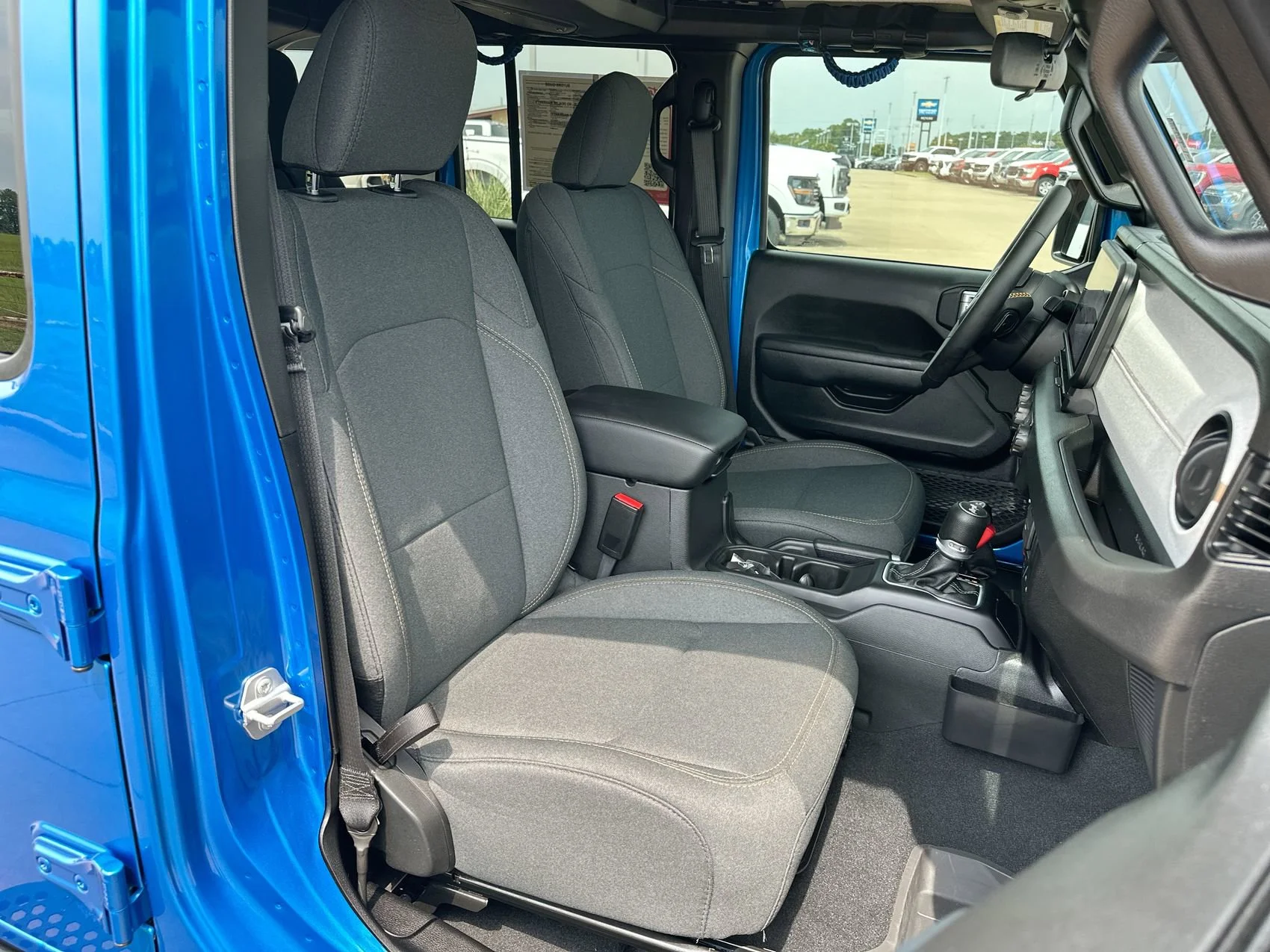 Used 2024 Hydro Blue Pearl Coat Jeep Sport image 23