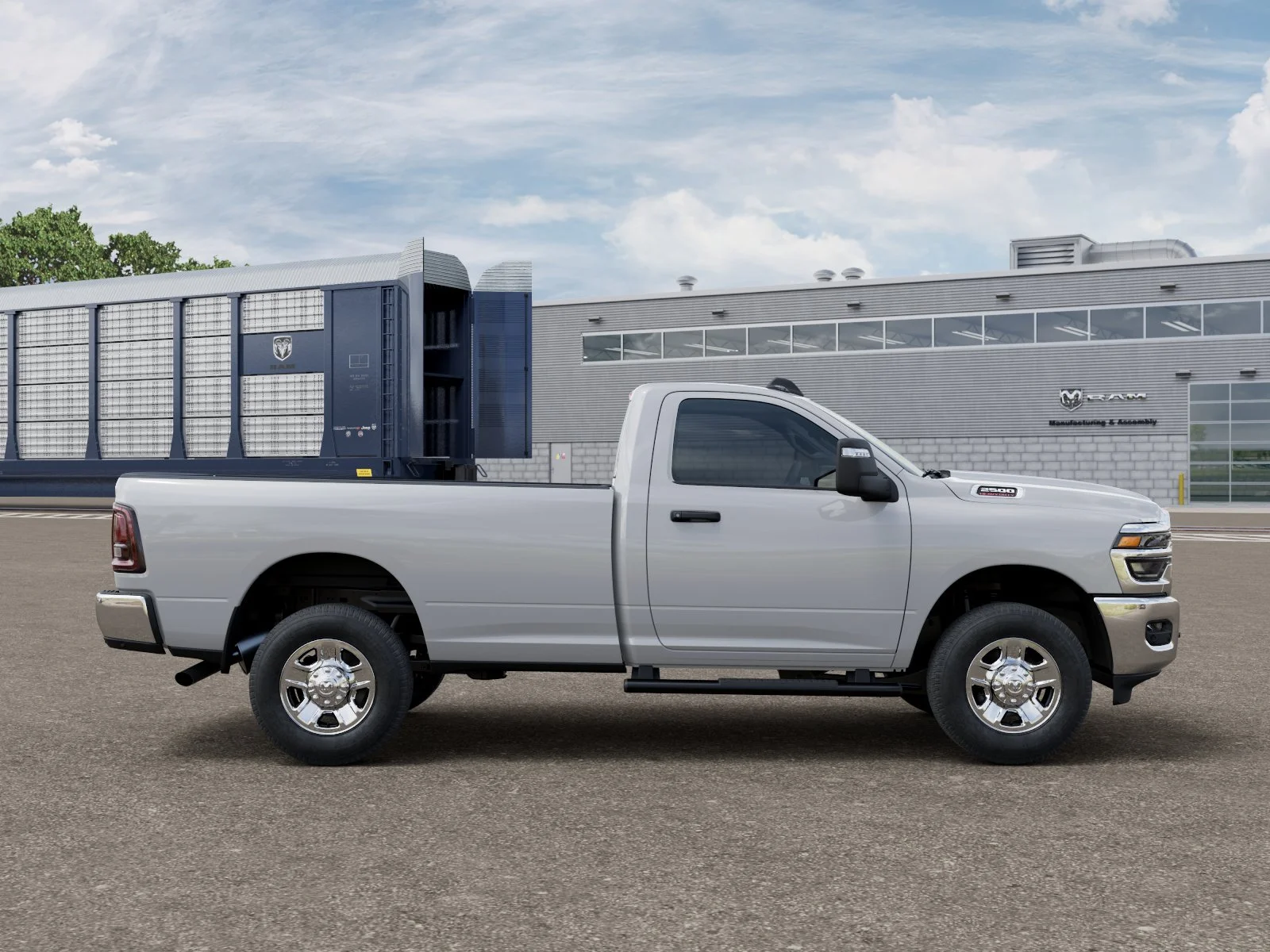 New 2026 Bright White Clear-Coat Exterior Paint RAM Tradesman image 12
