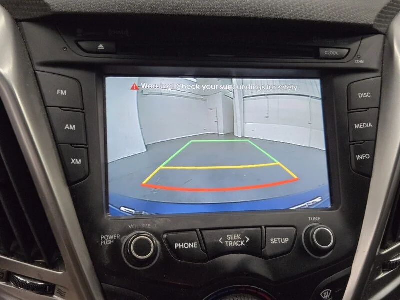 Used 2015 Pacific Blue Pearl Hyundai 3DR CPE AT image 18