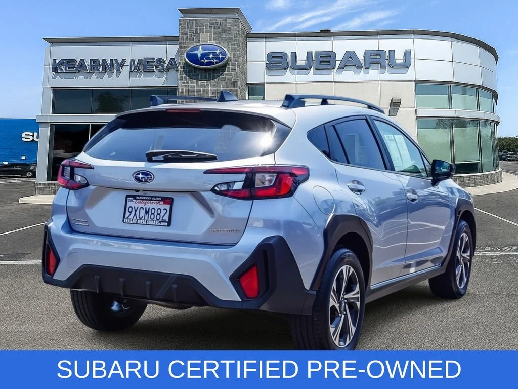Certified Used 2025 Silver Subaru Premium image 6