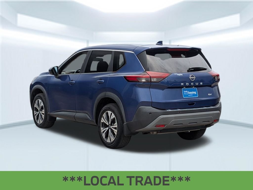 Used 2023 Caspian Blue Metallic Nissan SV image 3