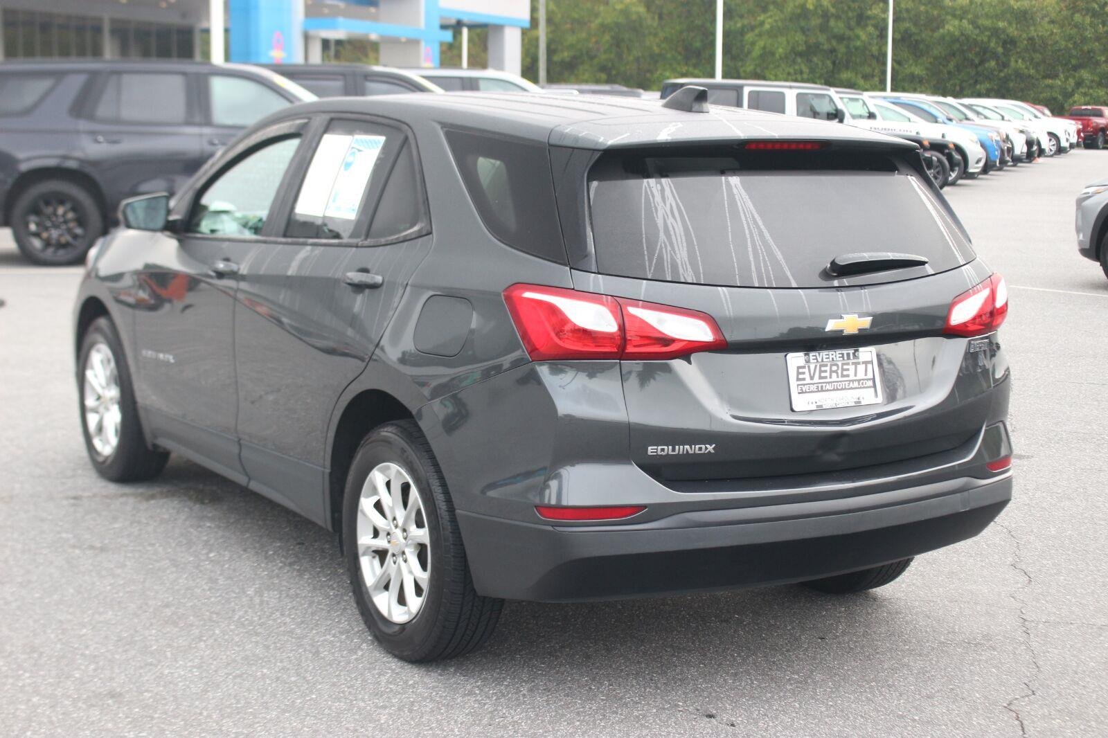 Used 2021 NIGHTFALL GRAY METALLIC Chevrolet LS image 5