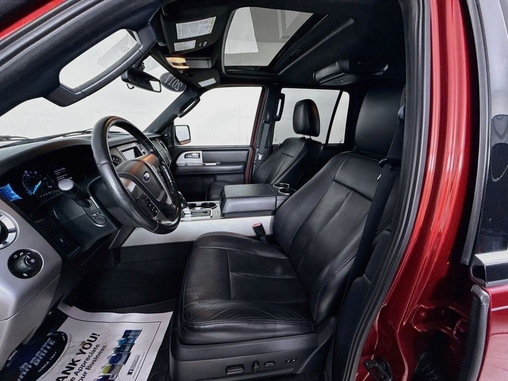 Used 2017 Ruby Red Metallic Tinted Clearcoat Ford Limited image 2