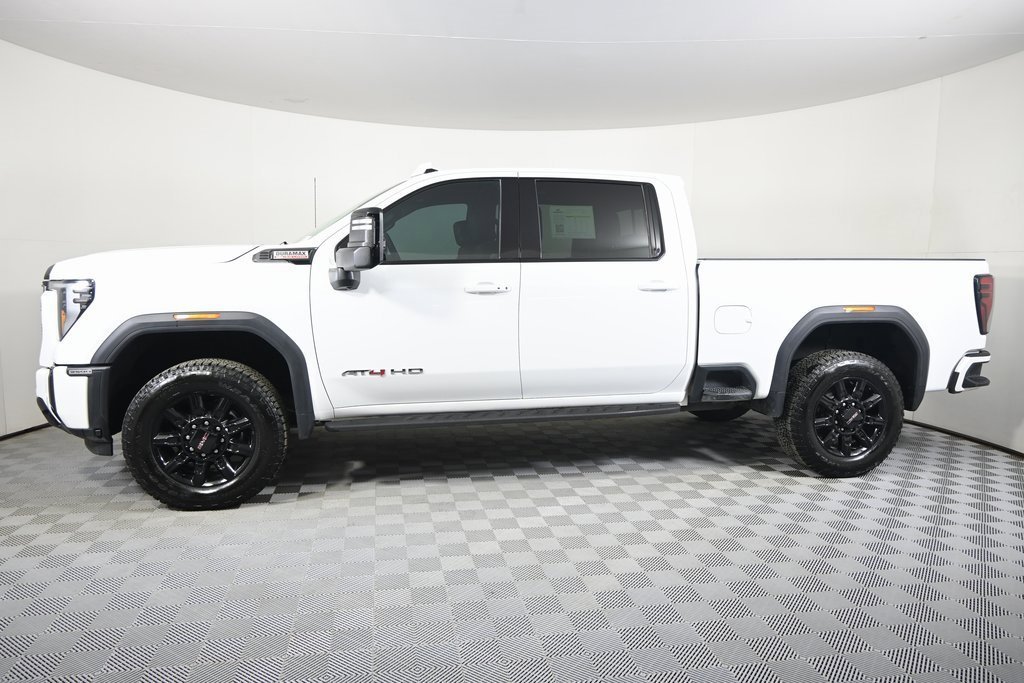 Used 2025 GMC Sierra 3500HD AT4 with VIN 1GT4UVEY5SF220574 for sale in Forest Lake, Minnesota